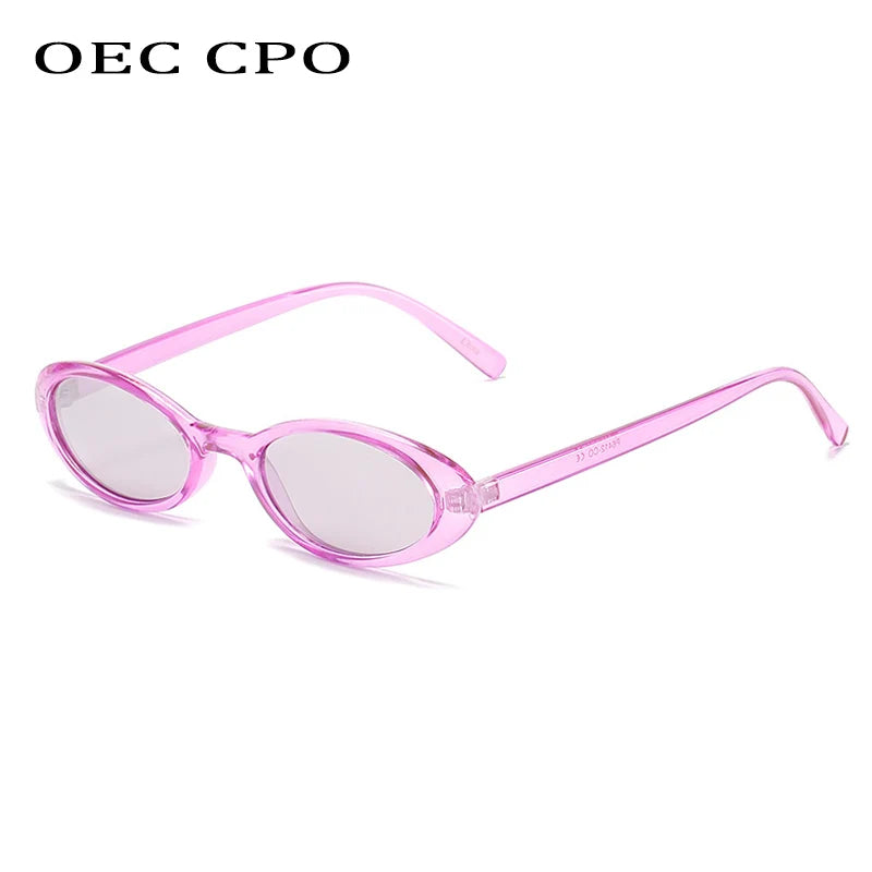 Oculos Retrô Sexy Oval Feminino